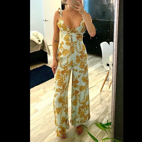 Free People Pants - Free people “be the one” jumpsuit size 0